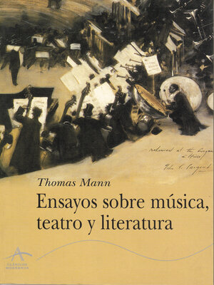 cover image of Ensayos sobre música, teatro y literatura